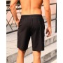 SILKWORLD Mens Swim Trunks with Compression Liner Quick Dry Bathing Suits 9 Inch Swimming Shorts with Cargo Pockets