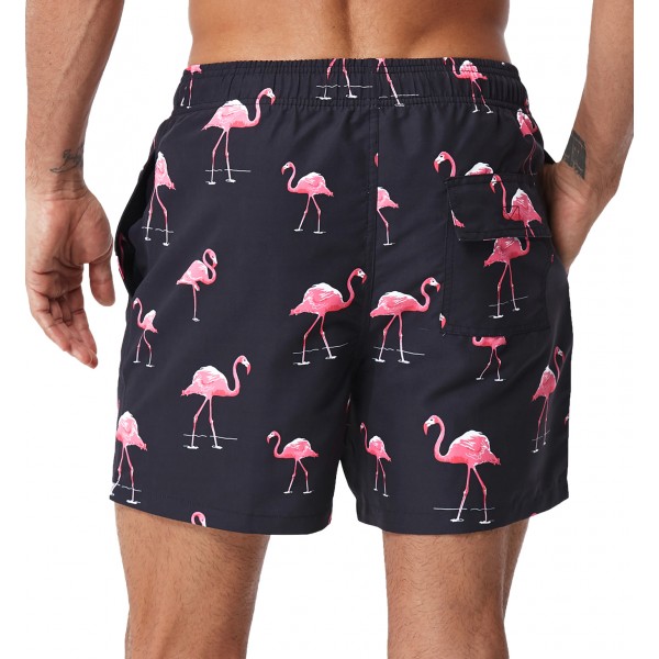 SILKWORLD Mens Swim Trunks Quick Dry Shorts with Pockets