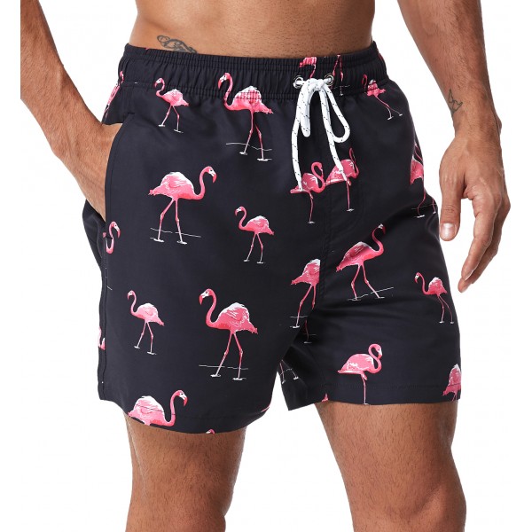 SILKWORLD Mens Swim Trunks Quick Dry Shorts with Pockets