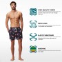 SILKWORLD Mens Swim Trunks Quick Dry Shorts with Pockets