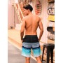 SILKWORLD Mens Swim Trunks with Compression Liner 9 Beach Board Shorts Men 2 in 1 Quick Dry Bathing Suit with Pockets