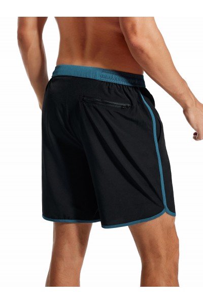 SILKWORLD Mens 2 in 1 Swim Trunks Quick Dry 7 Inch Beach Shorts with Compression Liner and Pockets SILKWORLD Mens 2 in 1 Swim Trunks Quick Dry 7 Inch Beach Shorts with Compression Liner and Pockets